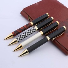 Jinhao 500 metal golden BallPoint Pen GIFT And White Chessboard Stationery Student Office school supplies 2024 - buy cheap