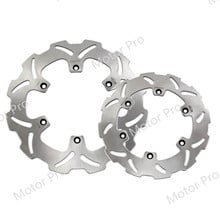 For Suzuki RM250 1999 - 2005 Front Rear Brake Disc Disk Rotor Kits Motorcycle RM 125 250 2000 2001 2002 2003 2004 99 00 01 02 03 2024 - buy cheap