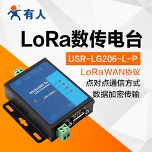 Lora radio data transceiver DTU serial port server module spread point to point encryption transmission LG206-L-P 2024 - buy cheap
