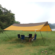 Free shipping Outdoor awning,ultralarge sun-shading beach tent,shade-shed camping tent,sun shelter,canopy tent,garden tent 2024 - buy cheap