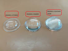 Focusing Plano-convex LED lens 32MM glass Convex lens, optical glass lenses 2024 - купить недорого
