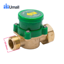 HT120 G1 To 3/4 Full Copper Automatic Electronic Magnetic Hall Pressure Water Pump Flow Sensor Switch Home Shower Control Valve 2024 - buy cheap