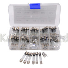 72Pcs/lot 6*30mm Quick Blow Glass Tube Fuse Assorted Kit Fast Blow Glass Fuses 250V (0.5A-30A) 6X30mm 2024 - buy cheap