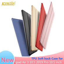 Kemile For iPad Pro 10.5 inch Case for iPad Air 3 10.5 2019 Ultra thin PU Leather Smart Cover for iPad Pro 10.5 2017 Case Funda 2024 - buy cheap