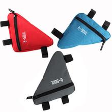 Waterproof Triangle Pouch Bike Bags Front Tube Frame Bag Saddle Holder Cycling MTB Mountain Road Bike Bicycle Accessories Parts 2024 - buy cheap