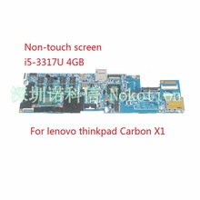 NOKOTION 11246-1 48.4RQ16.011 FRU 04W3891 Main board For lenovo thinkpad Carbon X1 laptop motherboard core i5-3317U 4GB memory 2024 - купить недорого