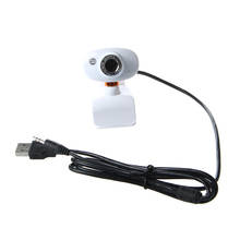 USB 2.0 50.0M HD Webcam Web Cam Camera with MIC for PC Laptop Computer Orange & White 2024 - buy cheap