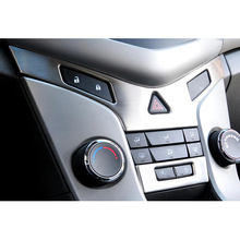 Panel de consola Central Interior de acero inoxidable para Chevrolet Cruze, decoración embellecedora, cubiertas de estilo, 2009-2014 2024 - compra barato
