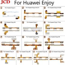 JCD-botón de encendido/apagado para huawei Enjoy 5, 6, AL10, 6, AL00, 6S, 7 Plus, 7S, 8, 9 Plus, 8A, 8, 8E, 9S, Cable flexible 2024 - compra barato