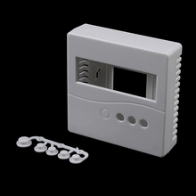 Caja de proyecto con botón, probador de medidor LCD1602, 8,6x8,6x2,6 cm 86, 1 unidad 2024 - compra barato
