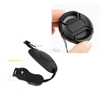67mm Lens Cap Cover with Strap + Wrist Hand grip strap For Can&n 5D 7D 50D 60D 500D 550D 650D 600D 1100D 18-135mm Lens Free ship 2024 - buy cheap
