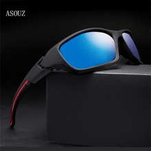 ASOUZ 2019 new men's polarized sun fashion UV400 ladies sunglasses classic brand design sports driving eye protection sunglasses 2024 - buy cheap