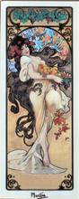 Ametista II arte impressionista Alta qualidade pintados à Mão Pinturas de Alphonse Mucha 2024 - compre barato