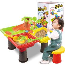 Kids Sand Pit Set Beach Sandpit Table Water Outdoor Garden Play Spade Tool Toy Play Home Beach Table Toys 2024 - buy cheap