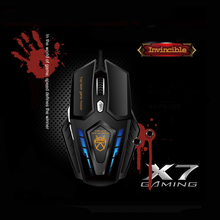 VP-X7 Brand Gaming Mouse Color LED Display 6D Buttons 2400DPI Super Laser USB Wired Game Mouse for PC Computer Gamer 2024 - buy cheap