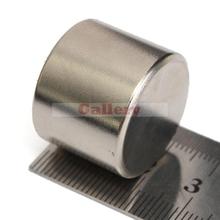 New Imanes 2 Pcs Lot N52 Strong Round Cylinder Magnet 25x20mm Rare Earth Neodymium 2024 - купить недорого