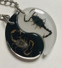 newest style fashion gold black scorpion king cool two color bottom keychain 2024 - buy cheap