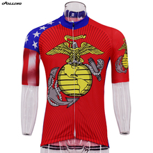 Новые классические футболки для велоспорта национальной команды США, оригинальные футболки 2024 - купить недорого