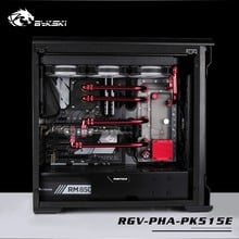 BYKSKI Acrylic Board Water Channel Solution use for PHANTEKS 515E Case for CPU and GPU Block / 3PIN RGB Light / Intead Reservoir 2024 - buy cheap