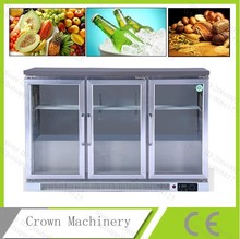 Free shipping 330L Refrigerator Display Cabinet; supermarket fresh food freezer; Bar refrigerated counter 2024 - buy cheap