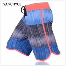 VANCHYCE-pantalones cortos de playa para hombre, Bermudas de secado rápido plateadas, bañador Sexy de marca 2024 - compra barato