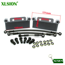 XLSION-enfriador de aceite doble, accesorio para Zongshen Daytona 190cc Pit Dirt Bike LXR, DHZ 2024 - compra barato