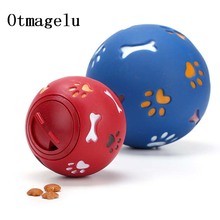 Soft Rubber Dog Toy Ball Pet Dog Cat Toothbrush Chew Treat Cleaning Tooth Reward Food Dog Puppy Training Interactive Pet Toys 2024 - buy cheap