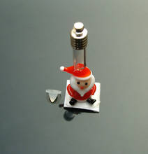 6 мм Санта Клаус подвески, мини-флаконы риса подвеска-флакончик DIY бутылки подвесной стеклянный флакон кулон 2024 - купить недорого