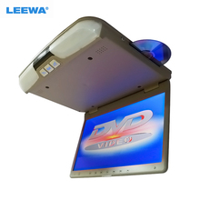 LEEWA Bus Car 15.6" 15.6 inch Roof Mount LCD Monitor with Built-in DVD Player FM USB/SD Solt 3-Color Gary Black Beige #CA3321 2024 - buy cheap
