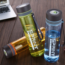 Botella de agua deportiva a prueba de fugas de 800ML, botella de plástico de alta calidad para gimnasio, filtro de agua, botellas portátiles para viajes, senderismo 2024 - compra barato