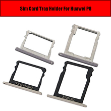 100% Genuine Micro SD & Sim Card Tray Holder For Huawei P8 GRA-L09 UL00 Sim Card Slot Tray Adapter 3 Colors Replacement Repair 2024 - buy cheap