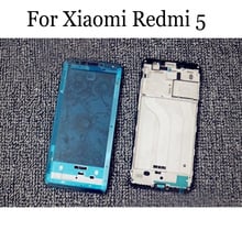 Оригинальный ЖК-держатель передняя рамка экрана для Xiaomi Redmi 5 корпус средняя рамка для Xiaomi Redmi 5 запасные части Redmi5 2024 - купить недорого