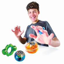 Brinquedo magnético fidget gags piscando bola incandescente redutor de estresse spinner brinquedos magia velocidade indução magneto esferas 2024 - compre barato