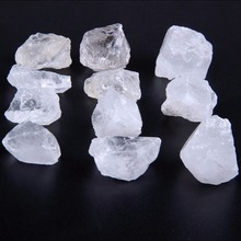 Natural Rough Stones Raw Clear Quartz Crystal Mineral Rocks for decoration 6pcs 2024 - buy cheap