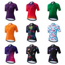 Women JPOJPO Cycling Jersey Pro Top Bike Team Cycling Clothing MTB Road Maillot Ropa Ciclismo Summer Short Sleeve Bicycle Jersey 2024 - buy cheap