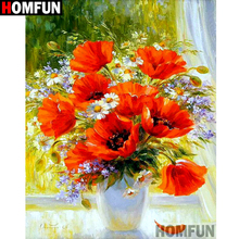 HOMFUN Full Square/Round Drill 5D DIY Diamond Painting "Flower landscape" Embroidery Cross Stitch 3D Home Decor A10555 2024 - buy cheap