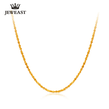 Collar de oro puro de 24K XXX AU 999, cadena de oro sólido, hermoso y brillante, lujoso y lujoso, joyería clásica, gran oferta 2024 - compra barato