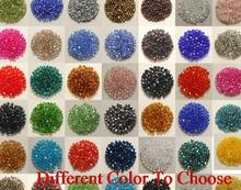 4mm 1000Pcs/lot wholesale hot mix color Bicone Faceted Glass Crystal Beads Black White Colored Mixed For Jewelry Making Spacer 2024 - buy cheap