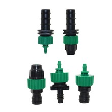 Reducing Hose Quick Connector Garden Irrigation Straight connector Agriculture tools Greenhouse Watering Adapter 3 Sets 2024 - buy cheap