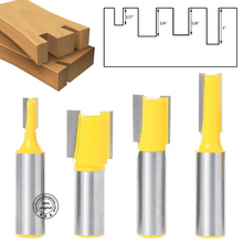 12.7mm shank-4PCS,CNC Solid carbide milling Cutter,Woodworking router bit,Engraving wood tool,2 edges straight trimming end mill 2024 - buy cheap