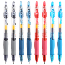 M & G выдвижные гелевые ручки 0,5 мм, Сверхтонкая, черная/синяя/красная/темно-синяя, многоразовая и удобная ручка, канцелярские школьные принадлежности для письма 2024 - купить недорого