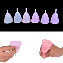 Copa Menstrual de silicona, producto de higiene femenina, 2 unids/set/juego 2024 - compra barato
