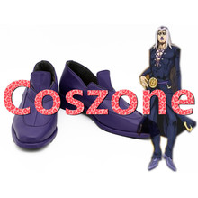 JoJo's Bizarre Adventure Golden Wind leone abbacchio Cosplay Shoes Boots Halloween Cosplay Costume Accessories 2024 - buy cheap