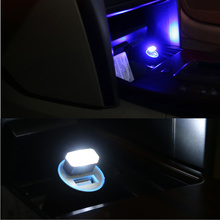 Автомобильный стиль USB атмосферный светодиодный светильник для Ford Focus Kuga Fiesta Ecosport Mondeo Escape Explorer Edge Mustang Fusion Flex 2024 - купить недорого