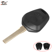 DANDKEY-carcasa de mando a distancia de 3 botones para Porsche 911, carcasa de repuesto para llave de coche, para Carrera GT Boxster Old 996 C2 2024 - compra barato