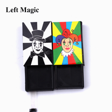1 шт. коробка для магических трюков клоуна синхронного цвета коробка для соревнований клоуна магические реквизиты крупным планом уличные волшебные аксессуары Иллюзия E3101 2024 - купить недорого