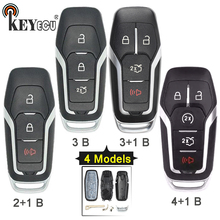KEYECU 10x for Ford F250 F450 Super Duty Fusion Edge FCC: M3N-A2C31243300 Smart Prox Remote Key Shell Case Fob 2+1/3/3+1/4+1 B 2024 - buy cheap