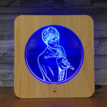 Гарри Волшебная школа 3D светодиодный пластиковый ночник своими руками, на заказ настольная лампа Детские цвета подарок домашний декор дропшиппинг 1397 2024 - купить недорого