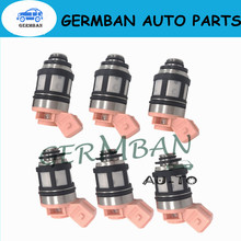 Envío Gratis 6 unids/set inyector de combustible JS20-1 para Nissan Pathfinder camioneta búsqueda 3.0L-2.4L V6 motor 1660088G10 16600-88G10 2024 - compra barato