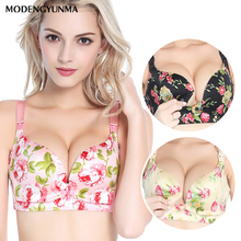 Pregnant Women Underwear Breast Feeding Nursing Bra Flower Breastfeeding Maternity Bra Front Poppers Nursing Bras for Mothers 2024 - buy cheap